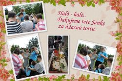 Poďakovanie pani laluhove - foto torta 4